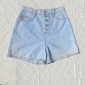 90s Bongo Denim Shorts with Button-fly.